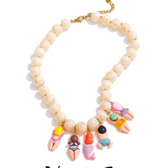 Cute Bikini Beach Girls Necklace - Picture 5 of 7